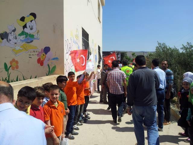 HATAYDA SURİYELİ ÇOCUKLAR İÇİN 3. OKULUMUZUN AÇILIŞI YAPILDI-11