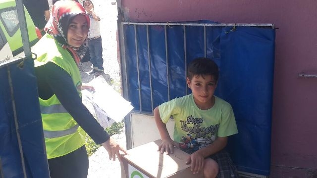 RAMAZAN KOLİLERİ DAĞITIMI DEVAM EDİYOR.-6