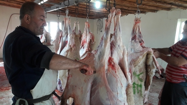 ANKARADA VACİP KURBANLAR KESİLDİ.-1