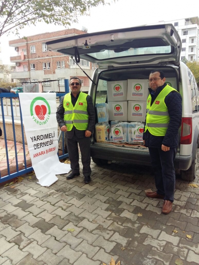 BATMANDAKİ KARDEŞLERİMİZE 1 TIR GIDA MADDESİ GÖNDERİLDİ.-4