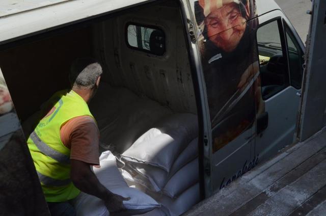 Ankaradan Suriyeli Muhtaç Kardeşlerimize 5 Tır Un Gönderildi.-11