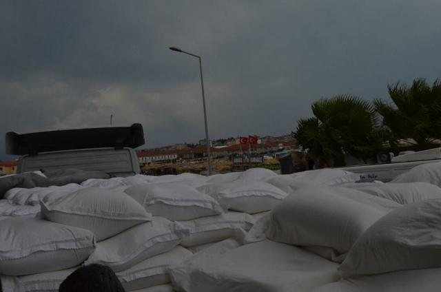 Ankaradan Suriyeli Muhtaç Kardeşlerimize 5 Tır Un Gönderildi.-2