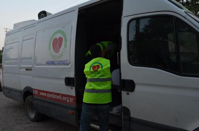 Ankaradan Suriyeli Muhtaç Kardeşlerimize 5 Tır Un Gönderildi.-8