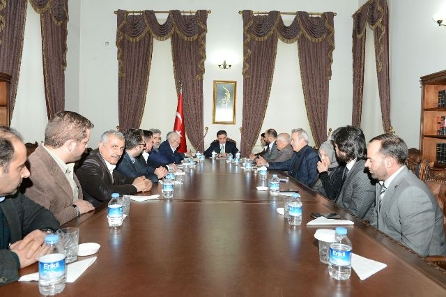 ANKARA VALİSİ SAYIN ERCAN TOPACAYI MAKAMINDA ZİYARET ETTİK-2