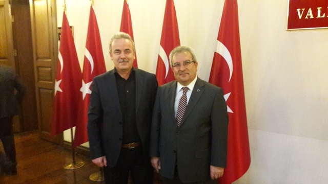 ANKARA VALİSİ SAYIN ERCAN TOPACAYI MAKAMINDA ZİYARET ETTİK-6