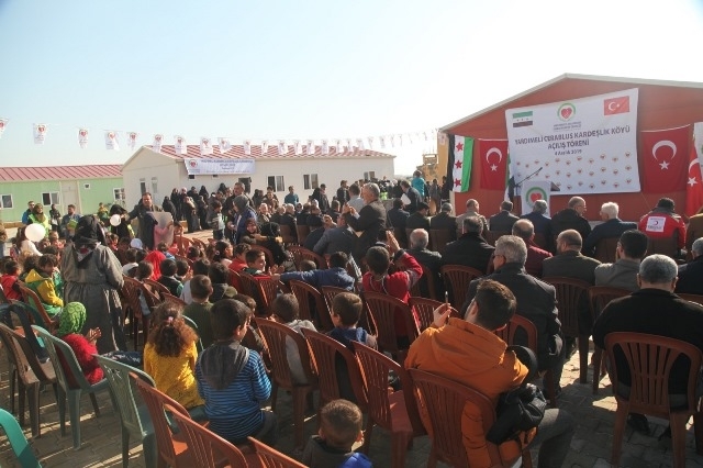 YARDIMELİ CERABLUS KARDEŞLİK KÖYÜ AÇILDI.-11