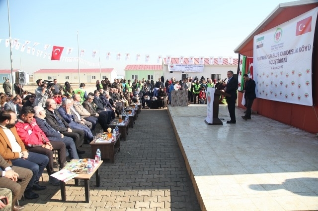 YARDIMELİ CERABLUS KARDEŞLİK KÖYÜ AÇILDI.-12