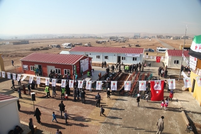 YARDIMELİ CERABLUS KARDEŞLİK KÖYÜ AÇILDI.-8