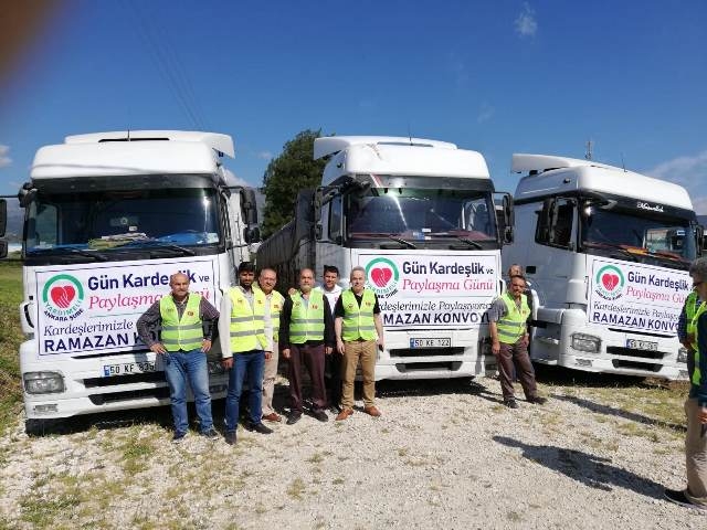 HATAY TEMSİLCİLİĞİMİZE 3 TIR UN GÖNDERİLDİ-9