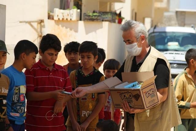 İDLİBE 1 TIR UN GÖTÜRDÜK. ZİYARETTE BULUNDUK-14