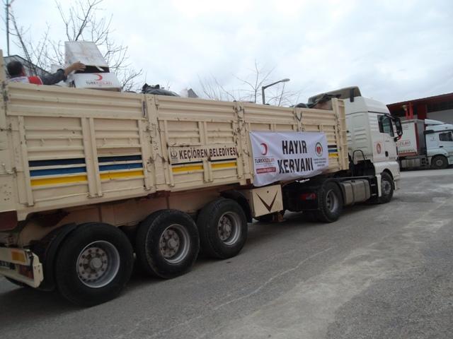 “HAYIR KERVANI” 2.TIRI KİLİS’TEKİ İHTİYAÇ SAHİPLERİNE GÖNDERİLDİ-15