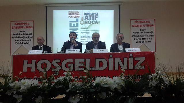 İskilipli Atıf Hoca Panel’i Ankara’da Yapıldı.-1