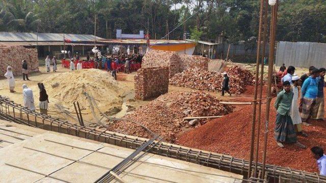 BANGLADEŞ DE DARUL HİKME KÜLLİYEMİZİN TEMELLERİ ATILDI-6