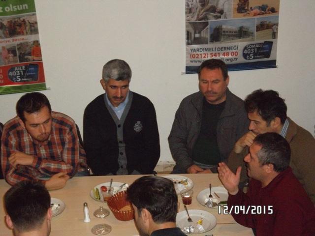 DERNEĞİMİZ GÖNÜLLÜLERİYLE  KAHVALTIDA BULUŞTUK -3--4