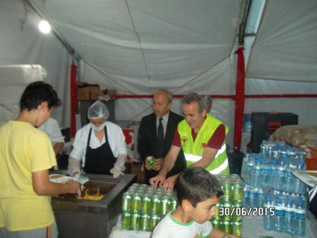 VEREN EL İLE ALAN EL ARASINDA HAYIR KÖPRÜSÜ OLDUK..-6