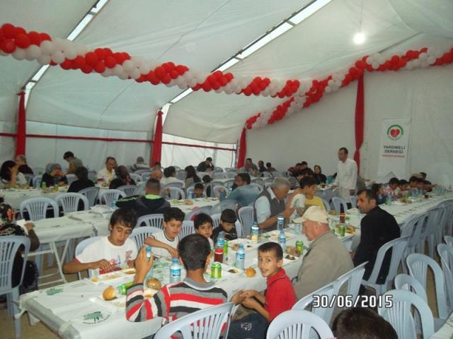 VEREN EL İLE ALAN EL ARASINDA HAYIR KÖPRÜSÜ OLDUK..-9