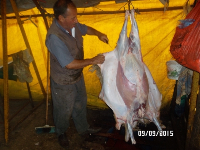 ADAK KURBANLARI KESİMİ DEVAM EDİYOR-3