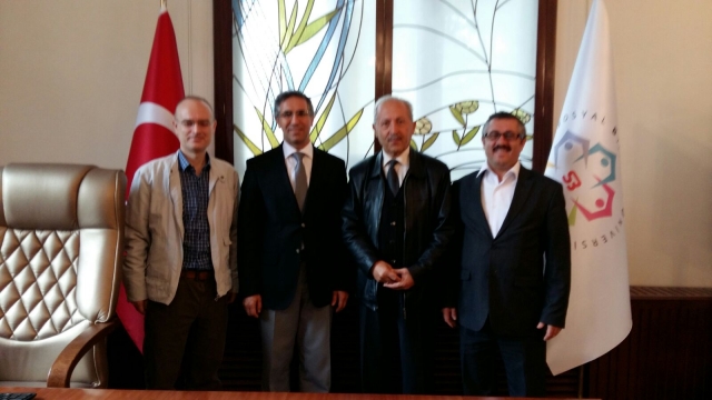 PROF.DR. MEHMET BARCA’YI MAKAMINDA ZİYARET ETTİK.-1