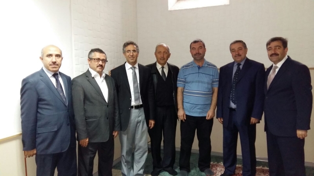 PROF.DR. MEHMET BARCA’YI MAKAMINDA ZİYARET ETTİK.-2