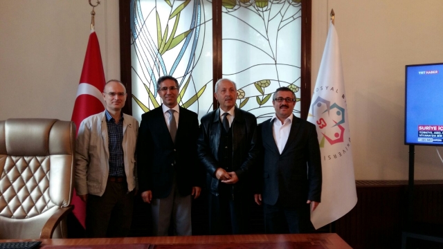 PROF.DR. MEHMET BARCA’YI MAKAMINDA ZİYARET ETTİK.-3