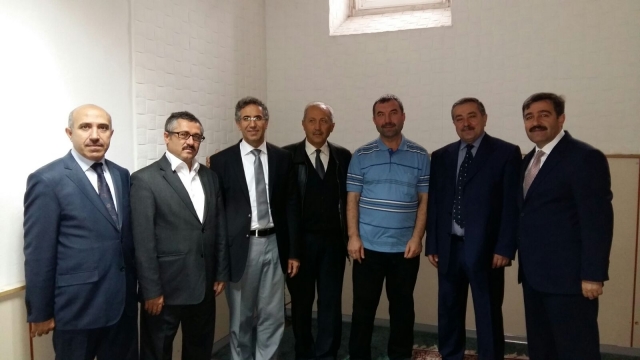 PROF.DR. MEHMET BARCA’YI MAKAMINDA ZİYARET ETTİK.-4