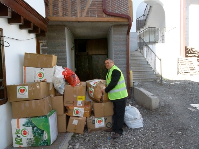 “HAYIR KERVANI” TIRI KİLİS’TEKİ İHTİYAÇ SAHİPLERİNE GÖNDERİLDİ-1