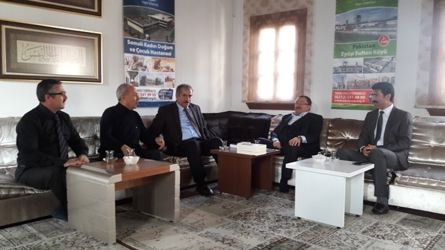 SAYIN TURAN ARLAMAZ VE SAYIN OSMAN KAYAER DERNEĞİMİZİ ZİYARET ETTİLER-1