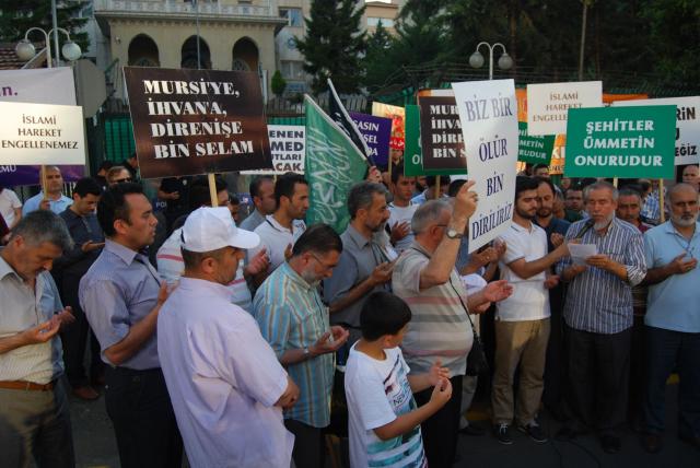 Mısır Darbesinin 1. Yılında İşbirlikçi Cunta Protesto Edildi-2