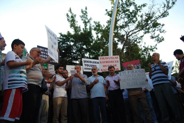 Mısır Darbesinin 1. Yılında İşbirlikçi Cunta Protesto Edildi-3