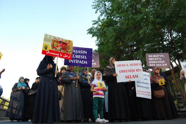 Mısır Darbesinin 1. Yılında İşbirlikçi Cunta Protesto Edildi-4