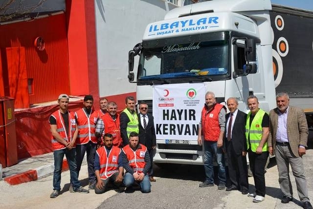 HAYIR KERVANI TIRI HATAYA GÖNDERİLDİ.-1