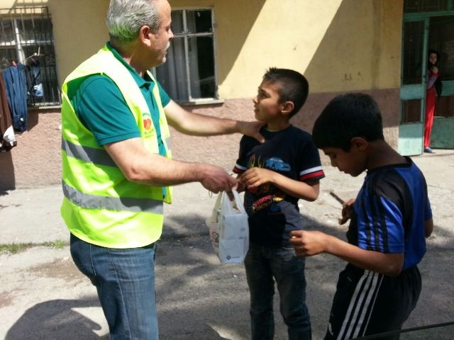 600 PAKET KANDİL SİMİDİ DAĞITILDI.-5