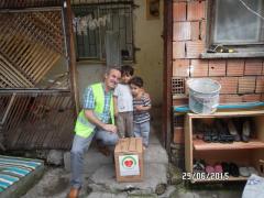 RAMAZAN KOLİLERİ DAĞITIMI SÜRÜYOR..