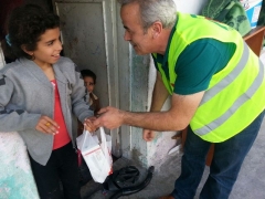 600 PAKET KANDİL SİMİDİ DAĞITILDI.