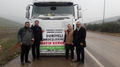 HALEPE 5 TIR UN GÖNDERİLDİ.