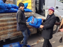 İHTİYAÇ SAHİBİ AİLELERE SOBA VE KÖMÜR DAĞITILDI.