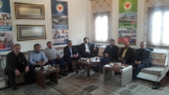 GENEL MERKEZİMİZDEN ZİYARETE GELDİLER.