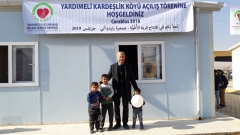 YARDIMELİ CERABLUS KARDEŞLİK KÖYÜ AÇILDI.