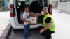 YENİMAHALLEDE İHTİYAÇ SAHİPLERİNE GIDA KOLİSİ DAĞITILDI