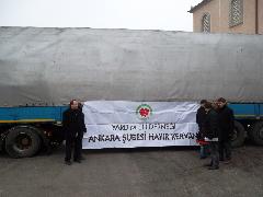 Hataydaki Mültecilere Yardım Gönderildi